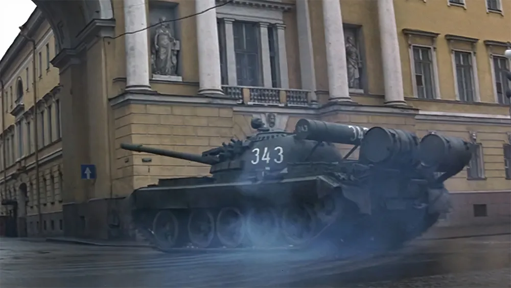 16 Russian T-95 Tank Auto di James Bond