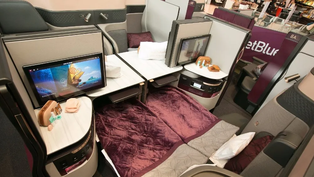 Qatar Airways cabine di lusso business class