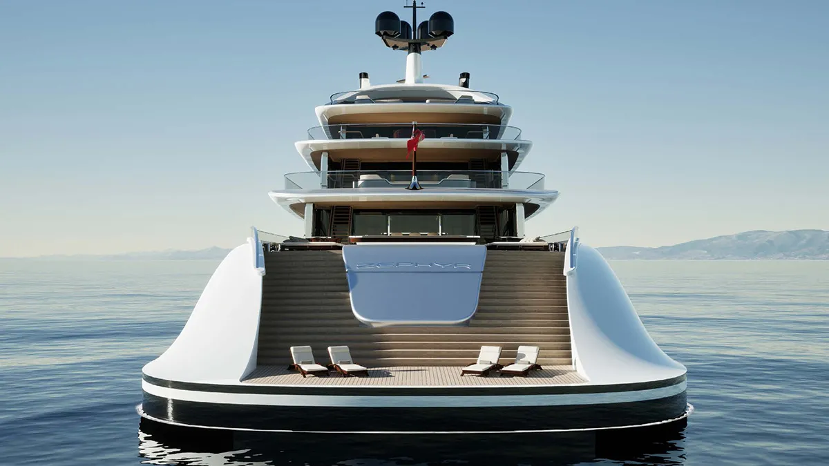 Zephyr megayacht robb report italia