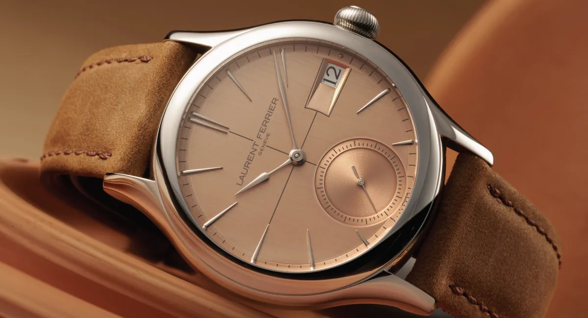 lusso-silenzioso-Laurent-Ferrier-August-2024-Sandstone-Watch