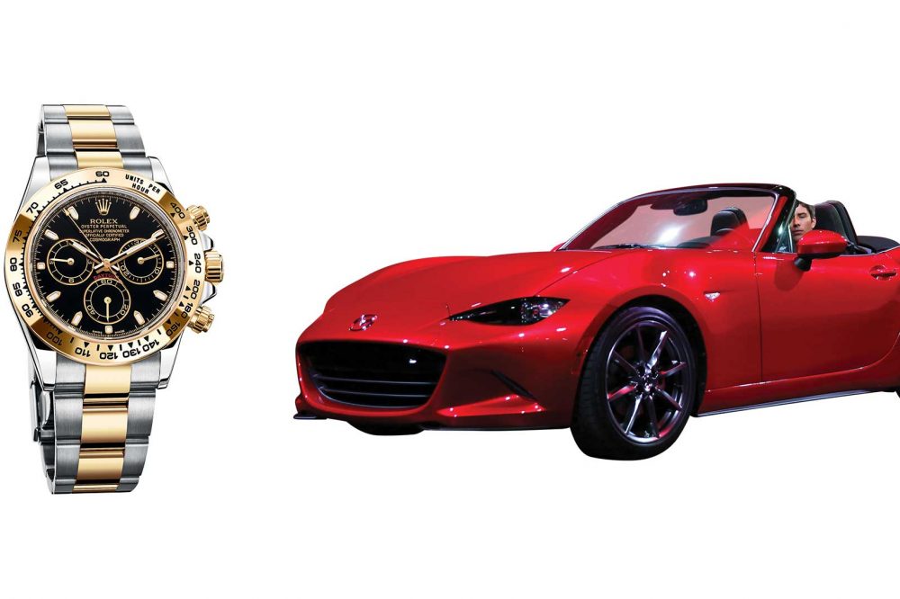 the-duel-rolex-ferrari-daytona-robb-report-italia